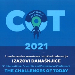 Veleučilište u Šibeniku - zahvalnica