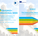 Erasmus+ International Week  - program published