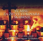 Na Sveučilištu u Splitu organizira se sveta misa za žrtve Vukovara i Škabrnje