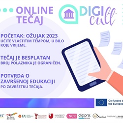 Besplatni on-line tečaj DIGICULT u organizaciji Instituta za turizam