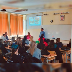 Posjet Ekonomskoj i upravnoj školi Split