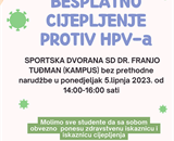 Cijepljenje protiv HPV-a za studente Sveučilišta u Splitu