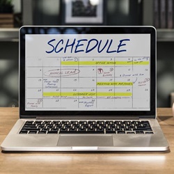 The schedule of classes 2024/2025