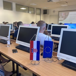 Na Sveučilišnom odjelu za stručne studije održana je radionica za učenike u sklopu EU projekta