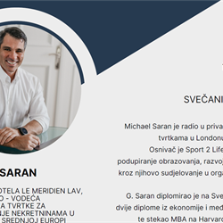 PREDAVANJE G.MICHAELA SARANA - VLASNIKA GRAND HOTELA LAV I ODIEN GRUPACIJE