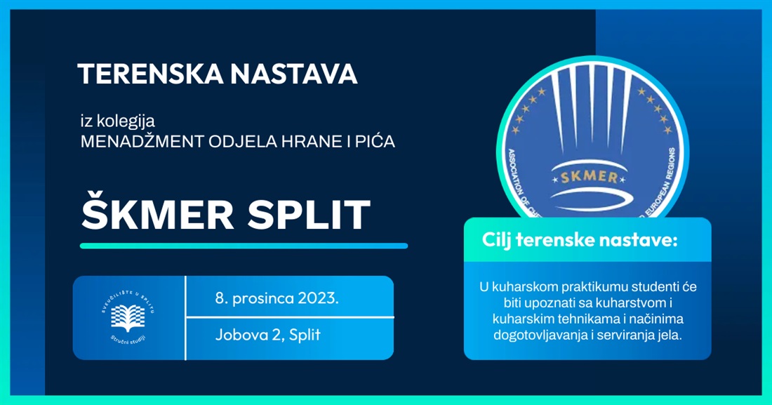 Terenska nastava ŠKMER Split