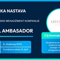 Terenska nastava Hotel Ambasador Split