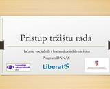 Poziv na radionicu "Pristup tržištu rada"