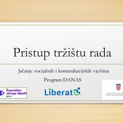 Poziv na radionicu "Pristup tržištu rada"