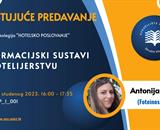 Gostujuće predavanje - Antonija Ordulj