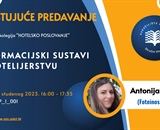 Gostujuće predavanje - Antonija Ordulj