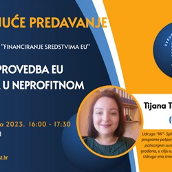Gostujuće predavanje - Tijana Tešija, mag. oec.