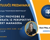 Nastupno predavanje - Dora Vitez