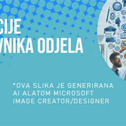 DJELATNICI ODJELA U KLUPAMA!