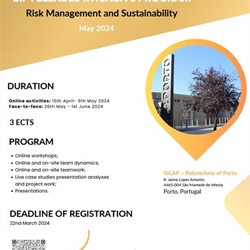 Blended Intensive Programme (BIP) “Risk Management and Sustainability”