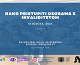 Poziv za Predavanje: Kako pristupiti osobama s invaliditetom