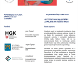 Panel rasprava -  Institucionalna podrška za mlade na tržištu rada