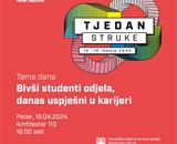 Panel rasprava: Bivši studenti odjela, danas uspješni u karijeri