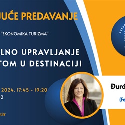 Gostujuće predavanje - Đurđica Šimičić