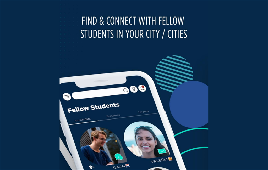 Studinty - app for International/Exchange/Erasmus students