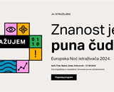 POZIV Europska noć istraživača - 27. rujna