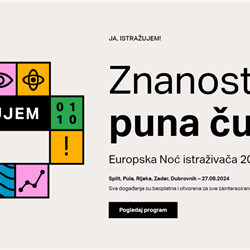 POZIV Europska noć istraživača - 27. rujna