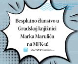 Besplatno učlanjenje u Gradsku knjižnicu Marko Marulić