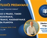 Gostujuće predavanje - Zdeslav Čikotić, mag.oec.