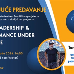 Gostujuće predavanje - Tomislav Stipić