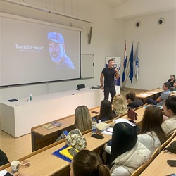 Održano gostujuće predavanje gospodina Tomislava Stipića