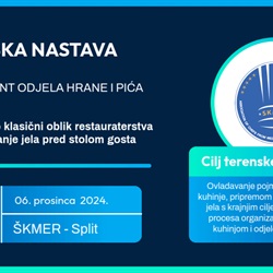 Terenska nastava - ŠKMER