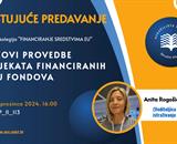 Gostujuće predavanje - Anita Rogošić, mag. oec.