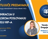 Gostujuće predavanje - Vanda Puizina Dragojević, prof.