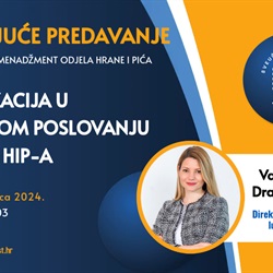 Gostujuće predavanje - Vanda Puizina Dragojević, prof.