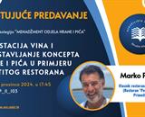 Gostujuće predavanje - Marko Pavlak