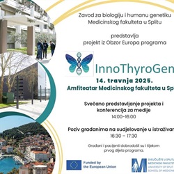 Predstavljanje projekta InnoThyroGen u kojeg će se moći uključiti i naši sugrađani s bolestima štitnjače