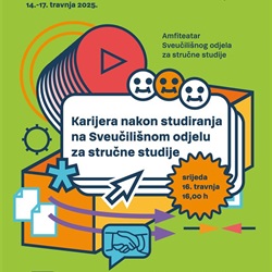 Tjedan struke: panel rasprava "Karijera nakon studiranja na Sveučilišnom odjelu za stručne studije"