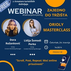 Pozivamo vas da se pridružite Orioly Masterclassu!