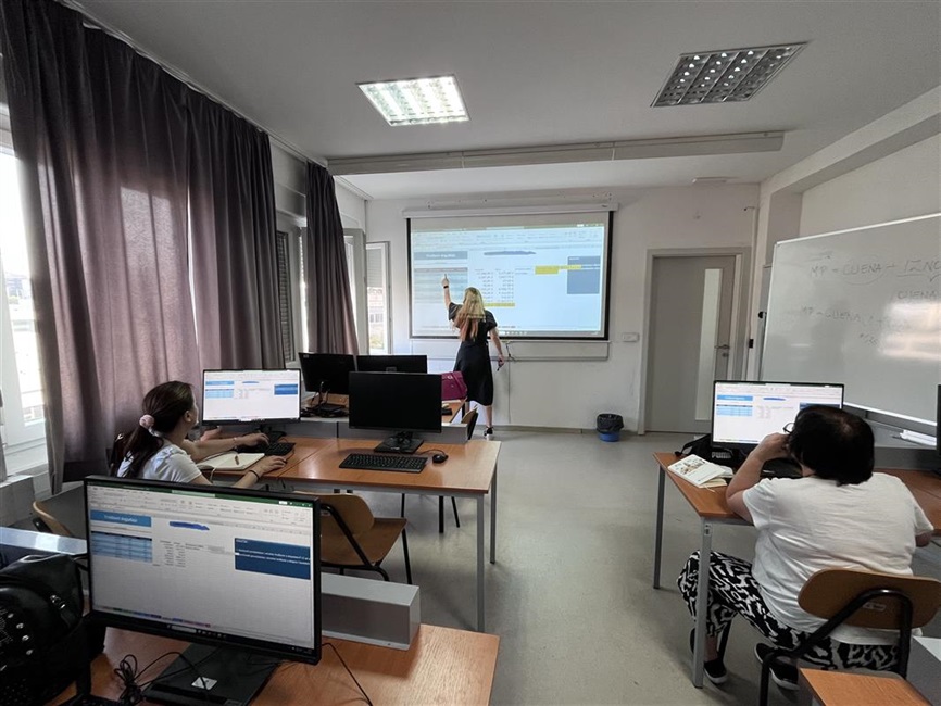 Održan seminar "Osnove rada na računalu" na Odjelu za stručne studije