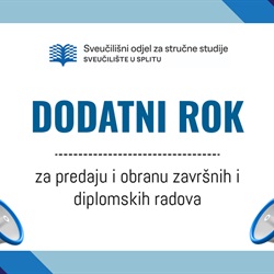 Odluka o dodatnom roku za predaju i obranu završnih i diplomskih radova u akademskoj godini 2024.2025.
