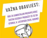 VAŽNA OBAVIJEST