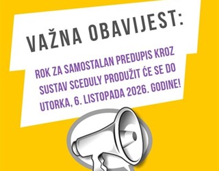 VAŽNA OBAVIJEST