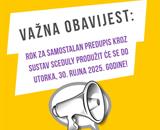 VAŽNA OBAVIJEST