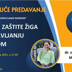 Gostujuće predavanje - dr. sc. Ana Rački Marinković