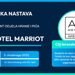 Terenska nastava - AC Hotel Marriott Split