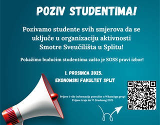 PRIDRUŽI NAM SE NA SMOTRI SVEUČILIŠTA!
