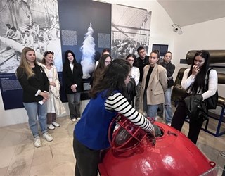 Studenti Odsjeka za menadžment, trgovinu i turizam istražili podvodnu baštinu uz pomoć VR tehnologije u Hrvatskom pomorskom muzeju Split