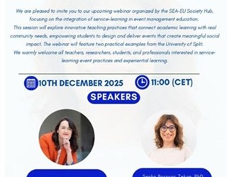 Sudjelovanje naše kolegice na SEA- EU webinaru o inovativnim načinima učenja