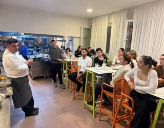 Terenska nastava iz kolegija "Menadžment odjela hrane i pića" u kuharskom praktikumu ŠKMER, Split