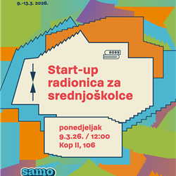 TJEDAN STRUKE 2026: START-UP RADIONICA ZA SREDNJOŠKOLCE